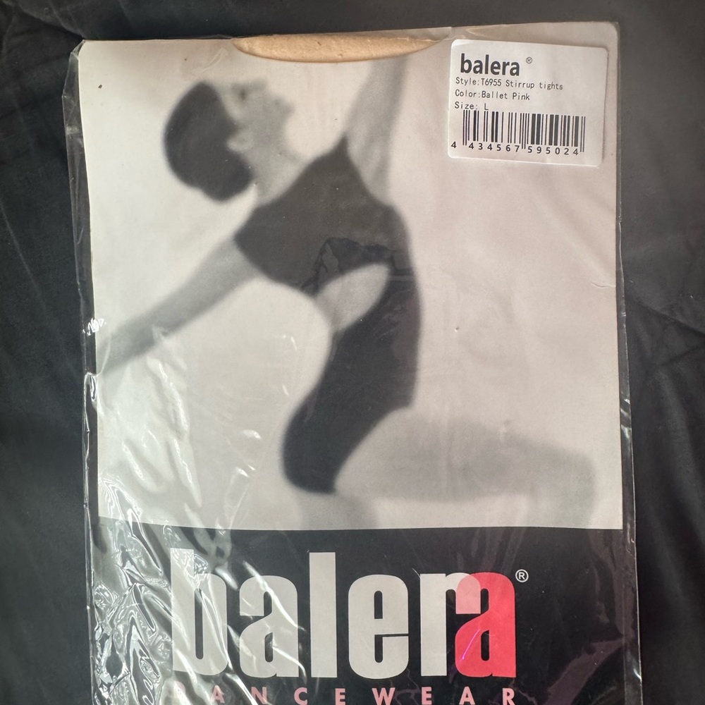 Women’s Pink Ballet Tights-Large